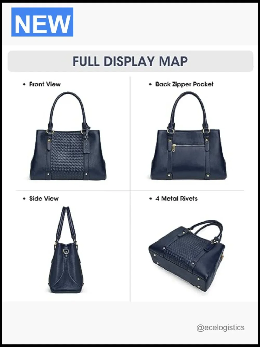 Top Grain Leather Satchel Crossbody Shoulder Hobo Bag Tote